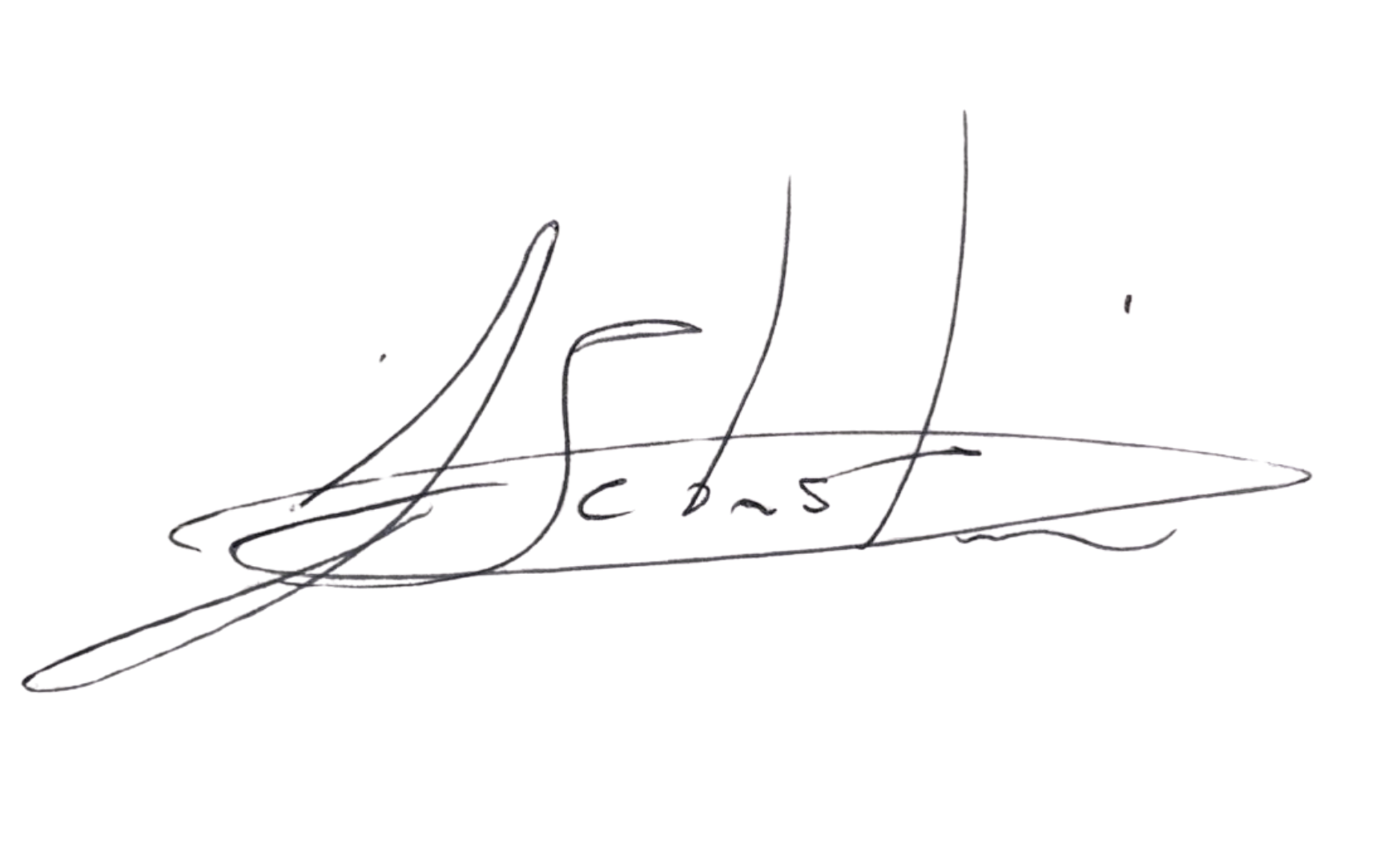 Firma de Sebastian Baez